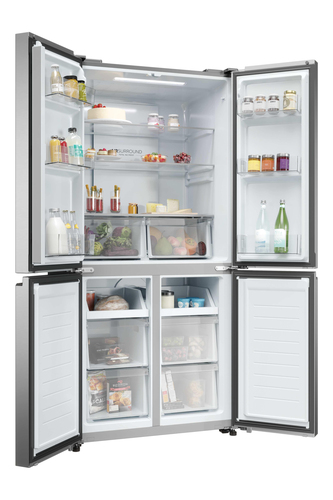 Haier Cube 83 Series 3 HCR3818DNMM side-by-side refrigerator Freestanding – image 5