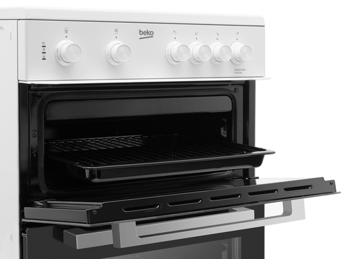 Beko KTC611W 60cm Twin Cavity Electric Cooker – image 5