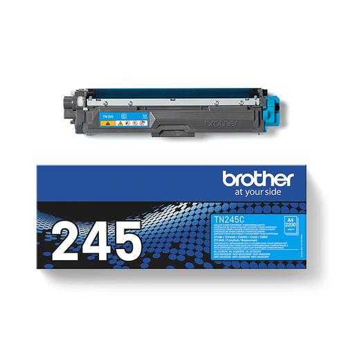 Original Brother TN245 High Capacity Cyan Toner Cartridge - image 3