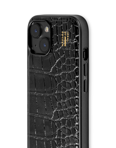 iDeal of Sweden Vegan Leather Case MagSafe iPhone 13 / 14 / 15 / 16e / 17e Black Croco – image 2
