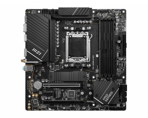 MSI PRO B650M-A WIFI AMD B650 Socket AM5 Микро ATX