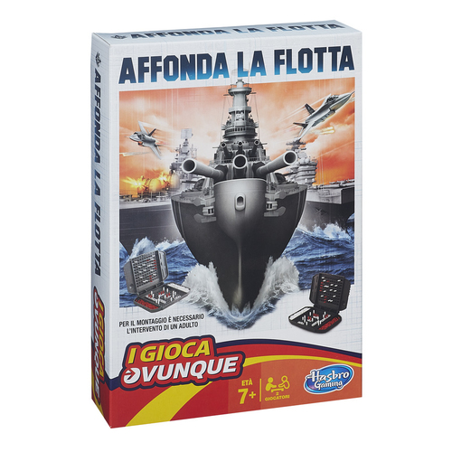 Hasbro Gaming Battleship Grab & Go Lauamäng Sõda