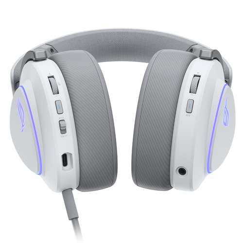 Asus Rog Delta II Wireless Lightweight Gaming Headset - Moonlight White - image 8