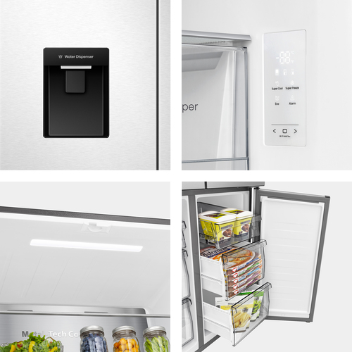 Hisense RQ5P470SMIE fridge-freezer Freestanding – image 4