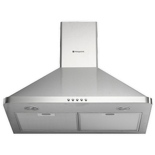 Hotpoint HHP7.5CM cooker hood Wall-mounted Stainless steel 491 m³/h
