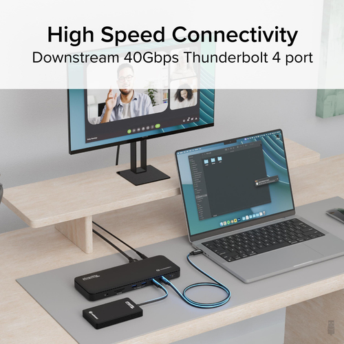 Plugable Technologies Thunderbolt 4 Dock with – image 4