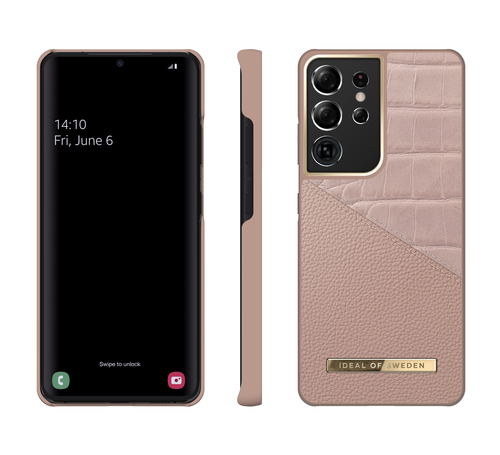iDeal of Sweden Atelier Case Galaxy S21 Ultra Rose Smoke Croco – image 2