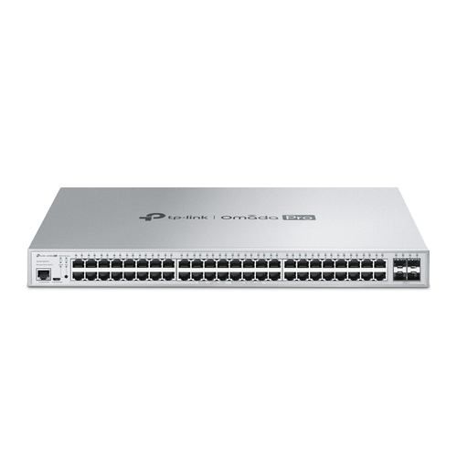 TP-Link Omada Pro S5500-48GP4F сетевой коммутатор Управляемый L2/L2+ Gigabit Ethernet (10/100/1000) Питание по Ethernet (PoE) Серый