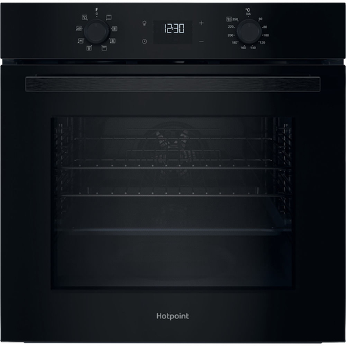 Hotpoint Class 2 HO 455H B UK Built In Electric Single Oven - Black - A Rated, Black - image 1