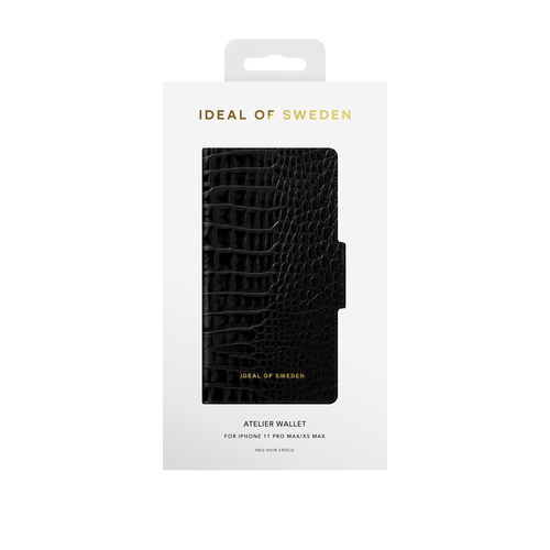 iDeal of Sweden Atelier Wallet iPhone 11PM/XSM Neo Noir Croco – image 7