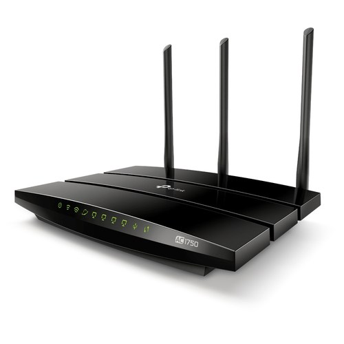 TP-Link Archer A7 беспроводной маршрутизатор Гигабитный Ethernet Двухдиапазонный (2,4Ггц/5Ггц) Черный