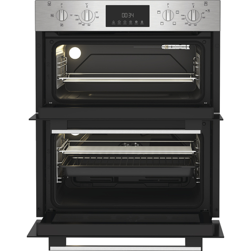 Indesit Dui 12D IX Built Under Electric Double Oven - Stainless Steel - A/A Rated, Stainless Steel - image 3