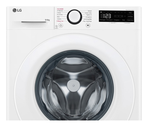 LG F4DR5009A3W washer dryer Freestanding Front-load White