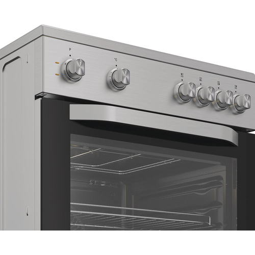 Hotpoint H6V5KMX/UK 60 cm Electric Ceramic Cooker - Stainless Steel - image 5