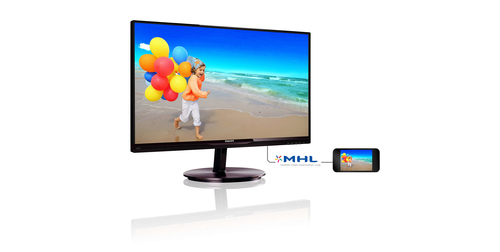 Philips E Line LCD monitor with SmartImage lite 234E5QHSB/01 – image 3