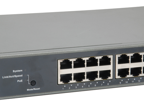 LevelOne TURING 28-Port Web Smart Gigabit PoE Switch, 24 PoE Outputs, 4 x SFP – image 4