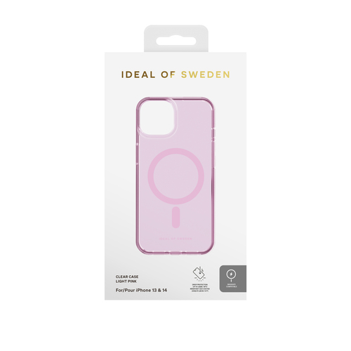 iDeal of Sweden Clear Case MagSafe iPhone 13 / 14 Light Pink – image 3