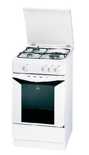 Indesit K1I2(W)/E cooker Freestanding cooker Gas White