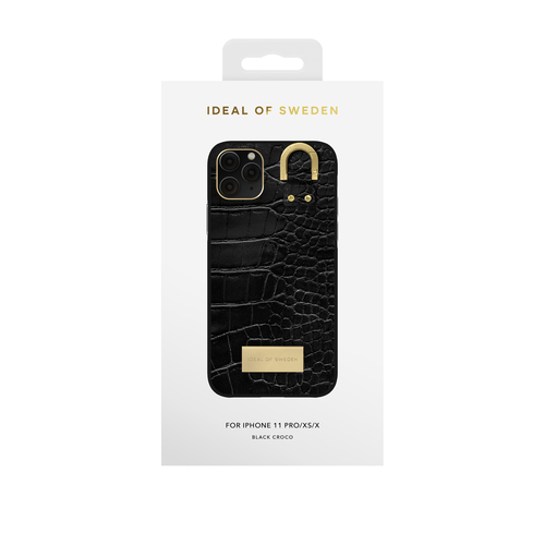 iDeal of Sweden Atelier Case iPhone 11P/XS/X Black Croco – image 3