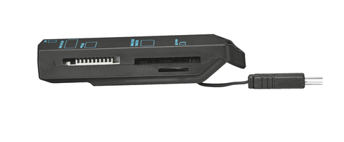Trust 20968 card reader USB 3.2 Gen 1 (3.1 Gen 1) Type-C Black – image 6