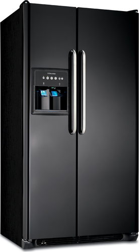 Electrolux ERL6297KK1 side-by-side refrigerator Freestanding Black