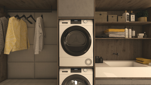 Haier HD80-E929E-DE tumble dryer Freestanding Front-load – image 9