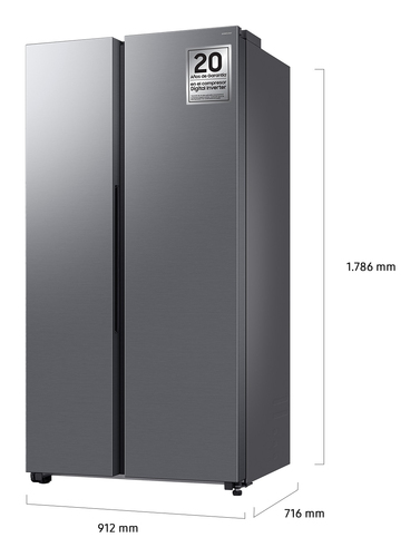 Samsung RS70F65QETEF, afbeelding 2