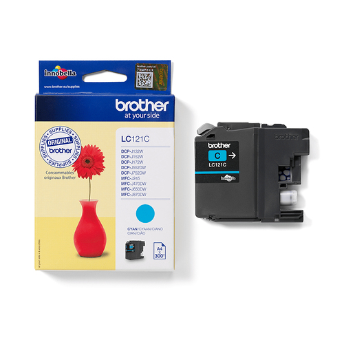 Original Brother LC121C Cyan Ink Cartridge - image 4