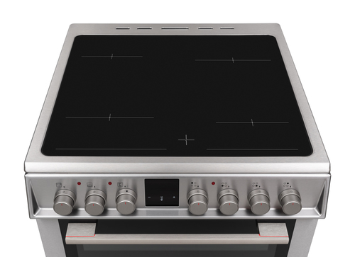 Sharp KF-66DVDD04IM1K-EN cooker Electric Ceramic hob Stainless steel – image 7