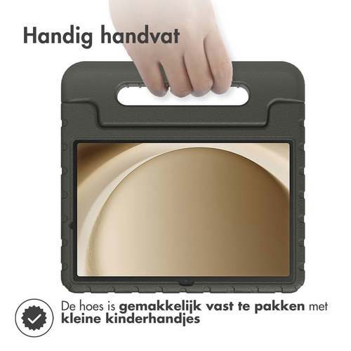 Accezz Kidsproof Backcover met handvat voor de Samsung Galaxy Tab A9 Plus Tablethoesje Zwart, afbeelding 7