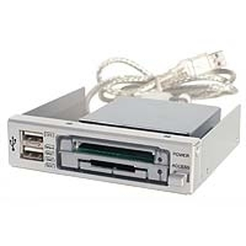 StarTech.com 3.5" Multi Panel with Ejectable 7 in 1 Flash Card Reader / Writer & 2 USB 2.0 Ports