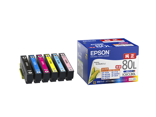 Epson IC6CL80L ink cartridge Original Black, Cyan, Light Cyan, Light magenta, Magenta, Yellow