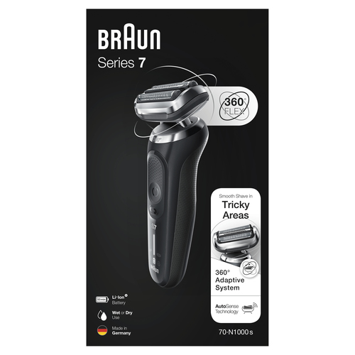 Braun Series 7 70-N1000s Foil shaver Black – image 8