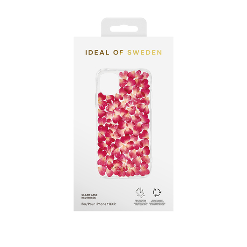 iDeal of Sweden Clear Case iPhone 11/XR Red Roses – image 2