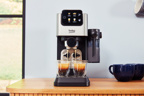 Beko CaffeExperto Manual Espresso With Integrated Milk Jug in Black - Black - image 7