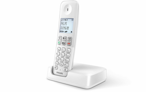 Philips D2301W/38 telephone DECT telephone Caller ID White