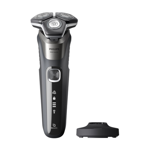 Philips SHAVER Series 5000 S5887/29 men's shaver Rotation shaver Trimmer Black, Grey