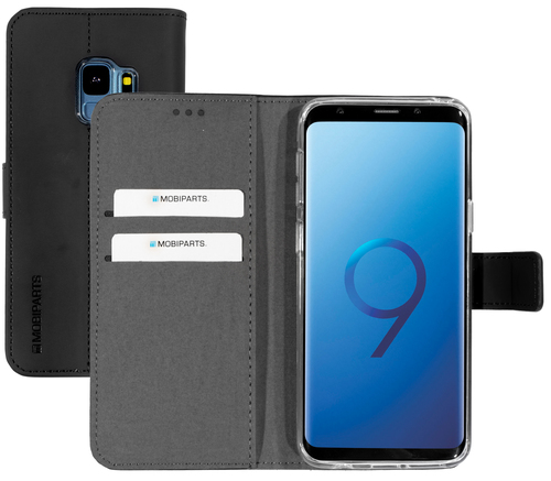 Mobiparts Premium Wallet TPU Case Samsung Galaxy S9 Black