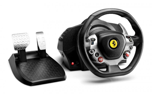 Thrustmaster 4460112 Gaming Controller Black, Silver Steering wheel + Pedals PC, Xbox One