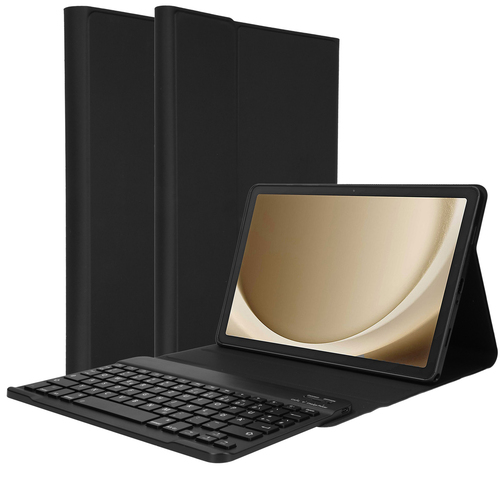 Accezz QWERTY Bluetooth Keyboard Bookcase - Tablet Toetsenbord Hoes
