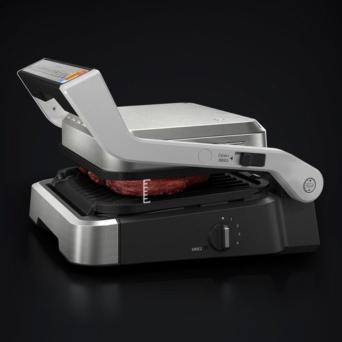 Tefal OptiGrill 2-in-1 intelligente contactgrill en barbecue | 9 automatische programma's | gaarheidsniveau-indicator | opent 180° tot volledige barbecue | 4 temperatuurstanden | vaatwasmachinebestendige platen | 2100 W | GC772D – Foto 7 van 10