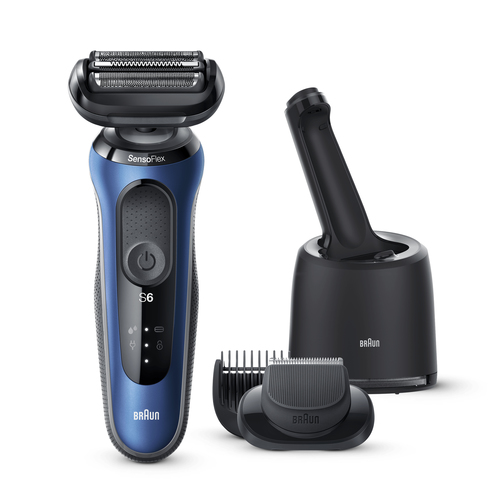 Braun Series 6 60-B7500cc Foil shaver Trimmer Blue – image 5