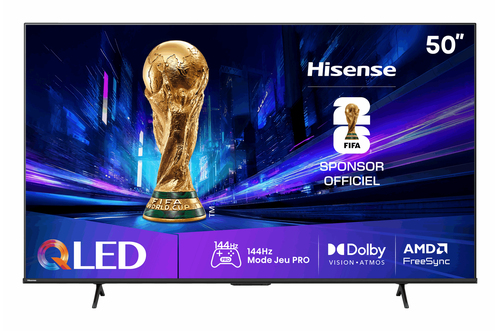 Hisense E7Q 50E79Q 127 cm (50") 4K Ultra HD Smart TV Wi-Fi Black