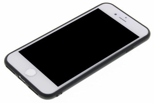 Accezz Color Case voor Apple iPhone SE (2022 / 2020) / 8 / 7 Telefoonhoesje Zwart, afbeelding 2