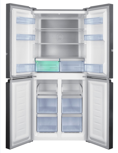 Beko GNO46623MXPN Amerikaanse koelkast Zilver, afbeelding 3