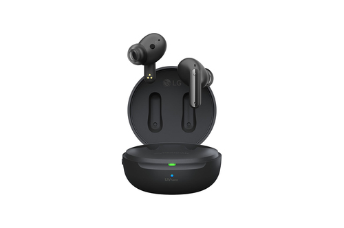 LG TONE-FP9 headphones/headset True Wireless Stereo (TWS) In-ear Music USB Type-C Bluetooth Black, Charcoal