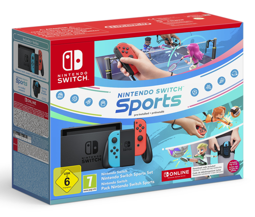 Nintendo NIN10014486 портативная игровая приставка 15,8 cm (6.2") 32 GB Сенсорный экран Wi-Fi Разноцветный