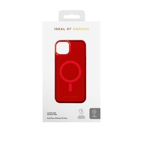 iDeal of Sweden Clear Case MagSafe iPhone 15PL Radiant Red – image 2