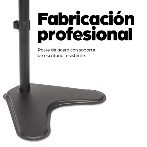 Soporte para dos monitores MANHATTAN  Movimiento con brazos de doble articulaci&oacute;n