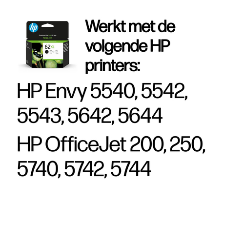 HP 62XL  C2P05AE High Capacity Black Ink – Foto 2 von 10